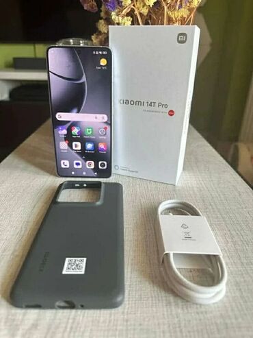 телефон редми нот5: Xiaomi, 14T Pro, Колдонулган, 512 ГБ, түсү - Кара, 1 SIM, eSIM, 2 SIM