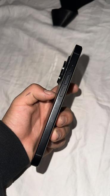 пйфон 15: IPhone 16 Pro, 256 ГБ, цвет чёрный - Экран: OLED динамический 120 — 7