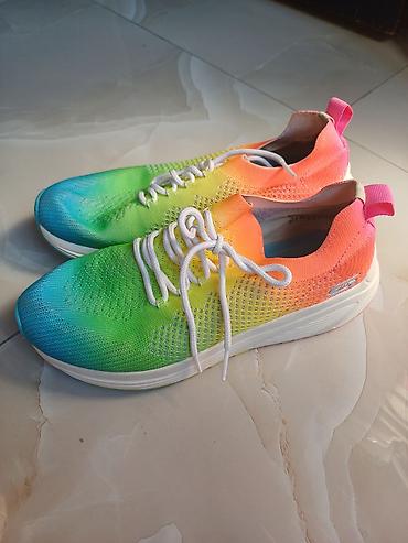 asics кроссовки: Rəngli idman ayaqqabısı - Üst hissə: nəfəsalan trikotaj/mesh material — 1
