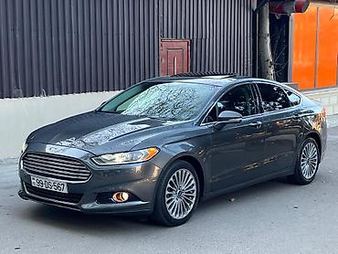 chevrolet cruze salon: Ford Fusion sedan – geniş və komfortlu salon - Dəri oturacaqlar, ön — 9