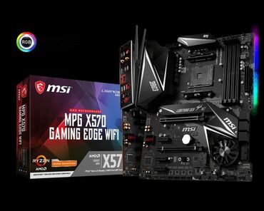Operativ yaddaş (RAM): Ana Platası MSI MSi X570 İşlənmiş