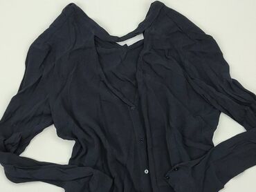 czarne bluzki z długim rękawem eleganckie: Bluzka Damska, Zara, M, stan - Bardzo dobry