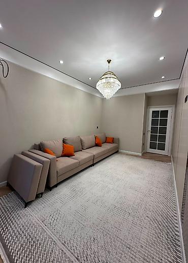 Продажа квартир: 2 комнаты, 50 м², Асанбай мкр Элитка, 11 этаж, Дизайнерский ремонт — 1