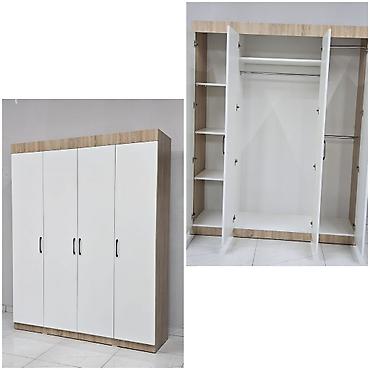 Yeni dolab 315 azn. *Çatdırılma pulsuzdur*. Olculeri 2m×1,69×0,47sm