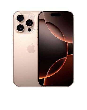 самые красивые телефонные номера: IPhone 16 Pro, Жаңы, 256 ГБ, Desert Titanium, 100 %