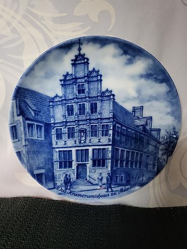 koktel set: Tanjiri novi za na zid iz 70ih.god.Berlin dizajn. Nemacki porcelanski — 3