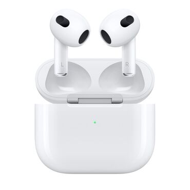 футляр для наушников: Вакуумные, Apple, Б/у, Беспроводные (Bluetooth), Классические