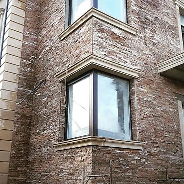 Fasad işləri: Kabançik Ustası – peşəkar daş üzlük və dekorativ fasad işləri — 4