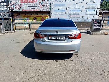 car kg: Hyundai Sonata: 2014 г., Автомат, Газ, Седан — 4