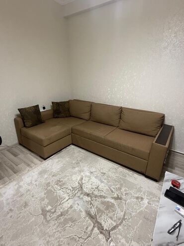 Divanlar: Künc divan, İşlənmiş, Açılan, Bazalı, Parça, Çatdırılma yoxdur — 1