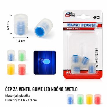 KMT poklopci ventila točkova svetleći – Kmt Style Opis: - Set od 4