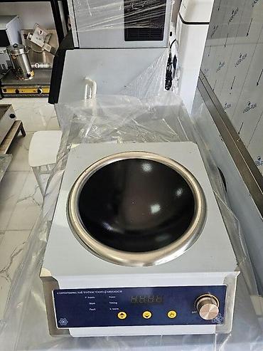 pelet soba: İndeksion plitə Bir gözlü induction plitə Obyekt və restoranlarda — 7