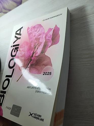 Kitablar və jurnallar: Məhsul: “Biologiya – Abituriyentlər üçün dərs vəsaiti (2025)” Müəllif — 2