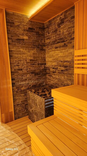 Tikinti işləri: Sauna tikintisi,sauna yığılması, sauna təmiri Sauna aksesuarlarının — 5