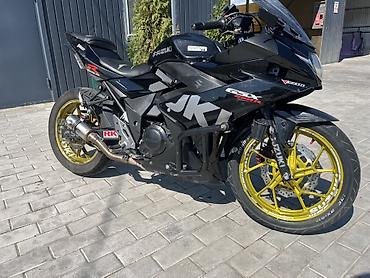 Мотоциклы: Спортбайк Suzuki, 250 куб. см, Бензин, Взрослый, Б/у — 3