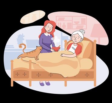 помощь по дому: Требуется Сиделка, График: Гибкий график, 3-5 лет опыта, Полный рабочий день