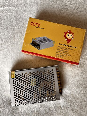 блоки питания power supply: CCTV power supply коммутатор