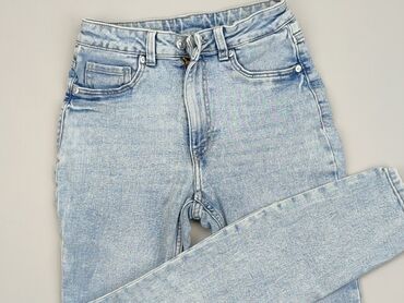blekitna bluzki damskie: Jeans, H&M, M (EU 38), condition - Good