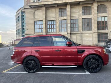 багажник на крышу: Model: Range Rover Sport (qırmızı rəng) Kuzov: SUV, 5 qapı Rəng