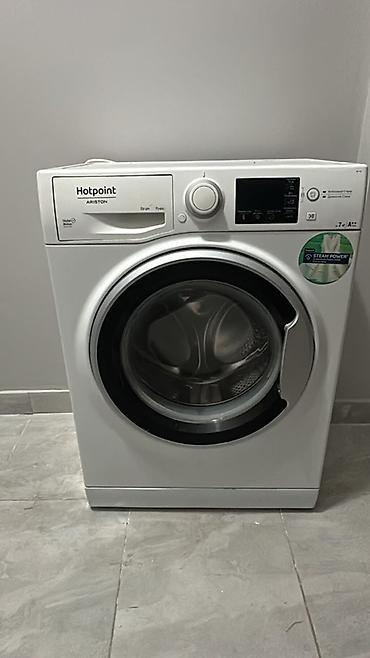 Стиральная машина Hotpoint Ariston, фронтальная загрузка. Основные