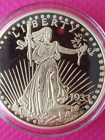 ucan: ABŞ “Saint-Gaudens” dizaynlı 20 dollar qızıl sikkəsinin nüsxəsi (COPY) — 1