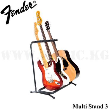 гитара кружок: Гитарный стенд на 3 инструмента Fender Multi-Stand 3 Складная