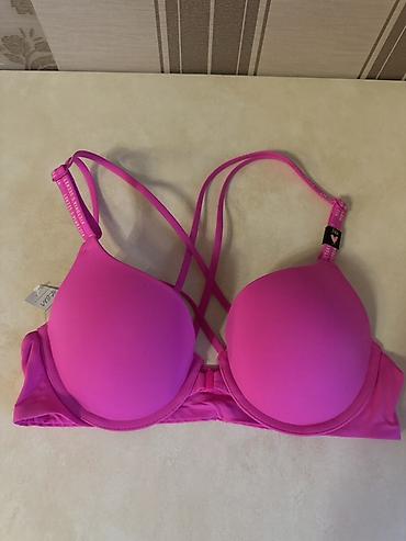 pull and: Бюстгальтер Victoria’s Secret, ярко‑розовый (фуксия) - Модель с — 3
