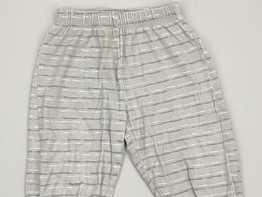 legginsy z paskami z boku: Spodnie dresowe, 12-18 m, stan - Dobry