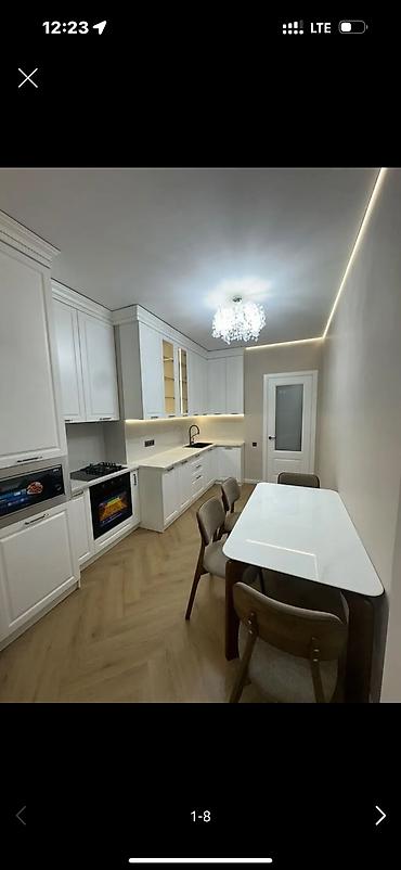 residence: 1 комната, Юг-2 мкр Семейным, от 6 месяцев, от 1 года, С мебелью полностью — 2