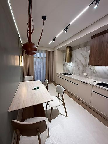 квартира palm beach: 3 комнаты, 116 м², Асанбай мкр Элитка, 15 этаж, Дизайнерский ремонт — 1
