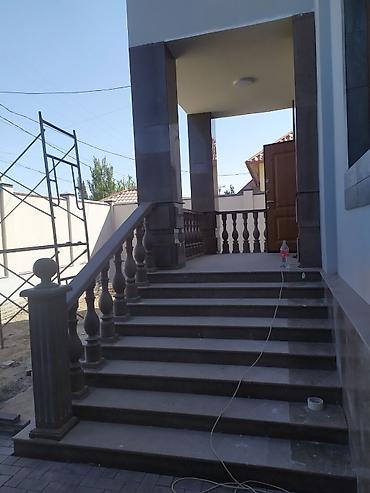 Фасадные работы: Установка сары-таш гранит балясина лестница и продажа гранит сары-таш at lalafo.kg — 27 Фасадные работы: Установка сары-таш гранит балясина лестница и продажа гранит сары-таш — 27