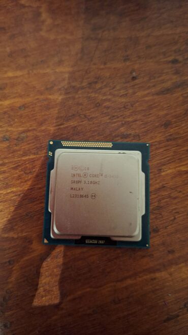 komputer hisseleri: Prosessor Intel Core i5 3450, 3-4 GHz, 2 nüvə, İşlənmiş