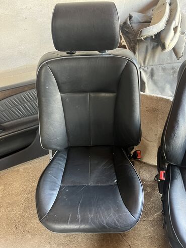 Сиденья: Комплект сидений, Кожа, Mercedes-Benz 2000 г., Б/у, Оригинал, Германия — 2
