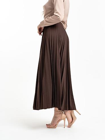 Юбки: Юбка, Модель юбки: Плиссе, Миди, По талии — 9