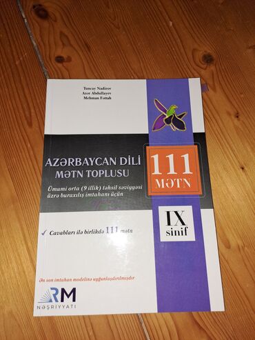 Kitablar, jurnallar, CD, DVD: Azərbaycan dili mətin toplusu 111 mətn