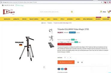 Ostala foto i video oprema: Cullmann Video Magic 2732 – aluminijumski stativ za foto/video - Tip — 6