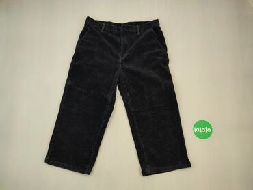 Spodnie M (EU 38), wzór - Jednolity kolor, kolor - Czarny