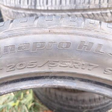 e6 3: Шины 205 / 55 / R 17, Лето, Б/у, 1 шт, Легковые, Корея, Hankook — 4