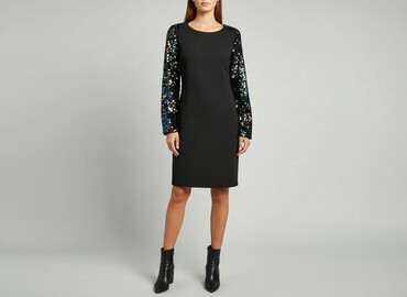 eleganckie sukienki z piórami: Women`s dress, size S