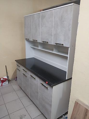 silver kitchen: Кухонные гарнитуры с мойкой и открытой нишей - Комплектация: нижние — 8