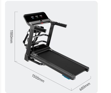 беговая дарожка: Беговая дорожка K900 🔥 Мощность двигателя: 2.5 HP 🔥 Скорость: 1–14