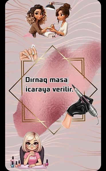 daye axtariram tecili: Salonumuzda saçmakiyaj və dırnaq usta tələb olunur. stolların — 2