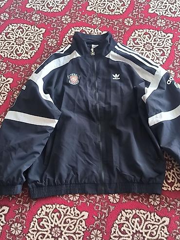 pro force: Спортивная куртка-ветровка Adidas Originals. - Цвет: темно-синий с — 1
