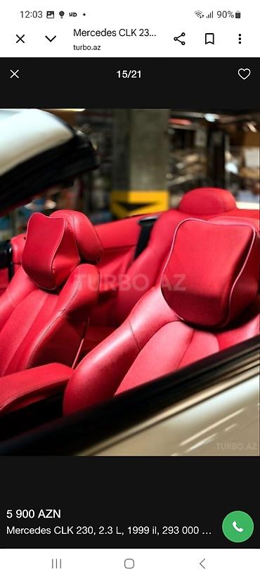 mercedes disklər: Mercedes-Benz SLK 230: 2.3 l | 1999 il Kabriolet — 8
