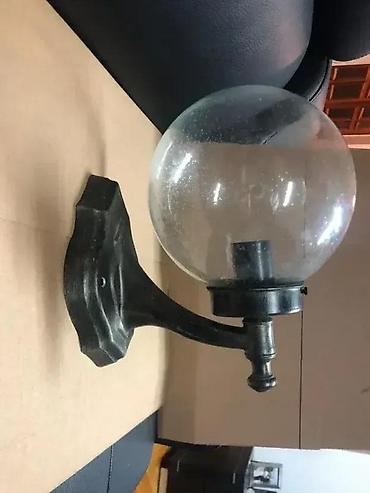 Baštenska rasveta: Zidna spoljašnja lampa sa staklenom kuglom - Tip: zidna svetiljka za — 3