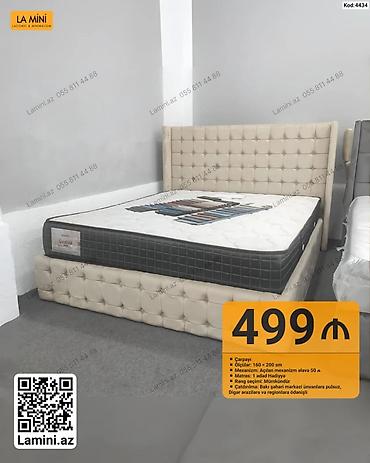 madeyra matras: LA MİNİ – Çarpayı dəsti - Model kodu: 4434 - Ölçü: 160 × 200 sm - — 1