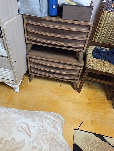 cerez: Yataq otağı mebel dəsti - Üslub: müasir, qoz ağacı teksturalı — 3