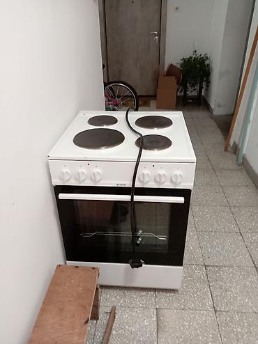 aeg ta peći cena: Električni šporet Gorenje, samostojeći, bela boja. - Ploča za — 3