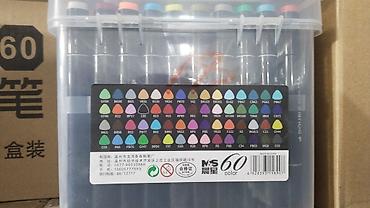 Канцтовары: Стеряемые гелевые ручки и наборы фломастеров Yalong - Фломастеры — 19