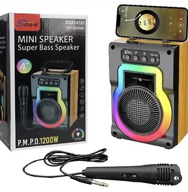 jbl go: Портативная Bluetooth-колонка Sing-e ZQS14102 (HiFi System) с караоке — 1